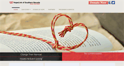Desktop Screenshot of link2hope.org
